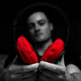Don't Sweat It - Headphone cover | Fiery Red